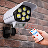 LED Соларна Лампа тип Камера с дистанционно 180W Мощност 77LED | Осветителни тела