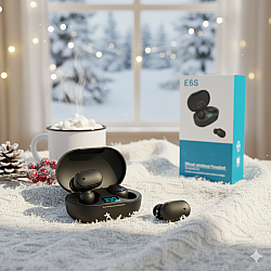 E6S TWS безжични слушалки MiPods,Bluetooth 5.0, с Hi-Fi звук,