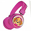 Детски Безжични Светещи Слушалки Paw Patrol със Скай – Розови MF-202ES, с Wireless 5.3 | Слушалки