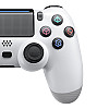 Безжичен джойстик 5005B, За Play Station 5, Бял - 13079 | Тв Бокс и Аксесоари