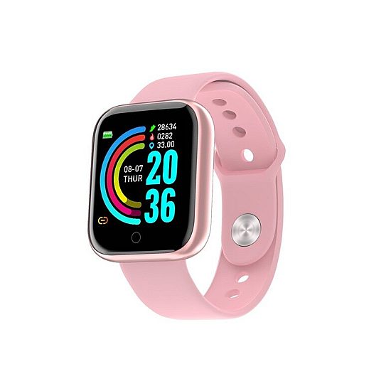 Смарт Часовник L18 - 36mm, Bluetooth, IP67 Водоустойчив, OLED Дисплей с Фитнес Тракер и Оксиметър - Черен, Сребрист, Златист | Смарт часовници и гривни