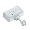 Разклонител LDNIO SE2435, 2 гнезда, CEE 7/3, 2500W, 1 x Type-C F, 3 x USB F, PD, QC, Бял - 40296 | Смарт устройства