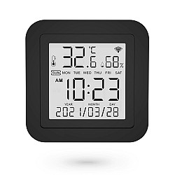 Смарт дистанционно PST-S09, IR, Сензор за температура и влажност, Wi-Fi, Tuya Smart, Черен - 91020 Смарт дистанционно PST-S09, IR, Сензор за температура и влажност, Wi-Fi, Tuya Smart, Черен - 91020