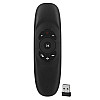 Универсално дистанционно  C120, Air mouse, USB 2.4GHz, Микрофон, Черен - 13052 | Смарт устройства