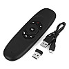 Универсално дистанционно  C120, Air mouse, USB 2.4GHz, Микрофон, Черен - 13052 | Смарт устройства