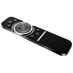 Универсално дистанционно R1, Air mouse, USB 2.4GHz, Микрофон, IR програмируемо, Черен - 13044