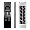 Универсално дистанционно  W3, Air mouse, USB 2.4GHz, Микрофон, IR програмируемо, Черен - 13047 | Смарт устройства