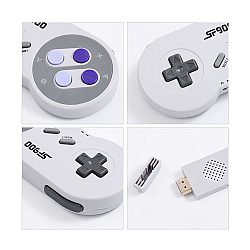 Игрова конзола  SF900, 926 Вградени игри, HDMI, Бял - 13030
