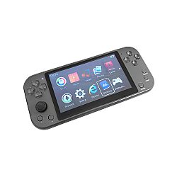 Преносима игрова конзола X20, 5.1", 1000 Вградени игри, Сив - 13038