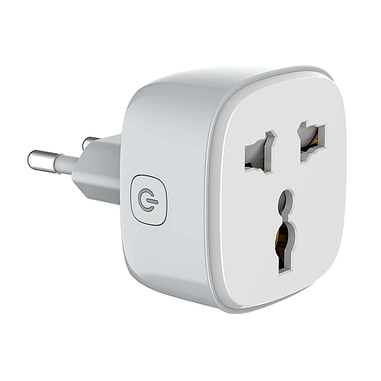 Смарт контакт LDNIO SCW1050, 220V, 10A, Wi-Fi, Tuya Smart, Бял - 40297 | Смарт устройства