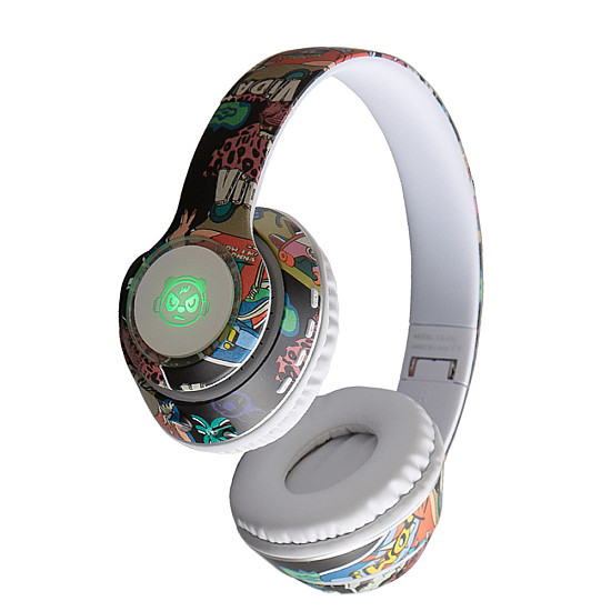 Слушалки с Bluetooth Gjby CA-035, Многоцветен - 20662 | Слушалки