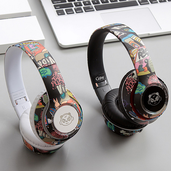 Слушалки с Bluetooth Gjby CA-035, Многоцветен - 20662 | Слушалки