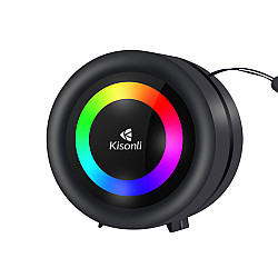Тонколона Kisonli S16, Bluetooth, Черен - 22256