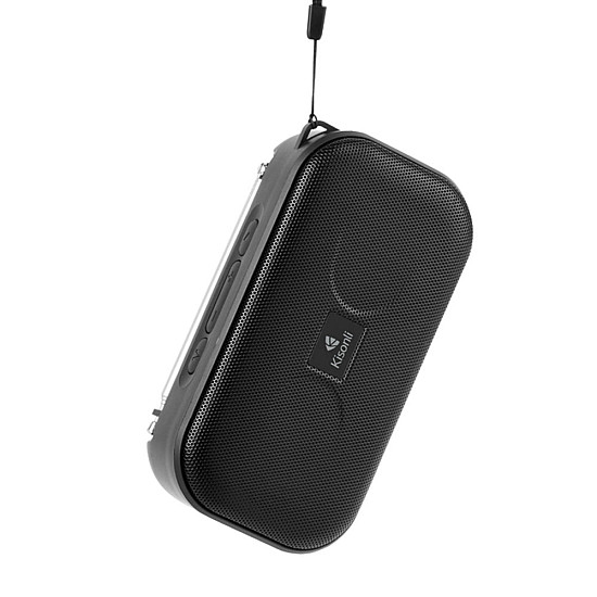 Тонколона Kisonli SC-01, Bluetooth, FM, AUX, Черен - 22261 | Безжични колони