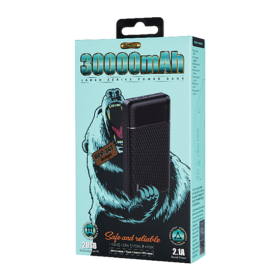 Преносима батерия Remax RPP-166 Lango, 20000mAh, Различни цветове - 87076 | Аксесоари за телефон