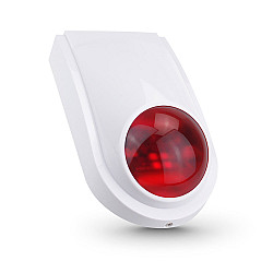 Смарт сирена  PST-TS106, Външен монтаж, Wi-Fi, Tuya Smart, Бял - 91012