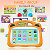 Детски таблет 7 инча AT71K, Жълт - 13094 | Смарт устройства