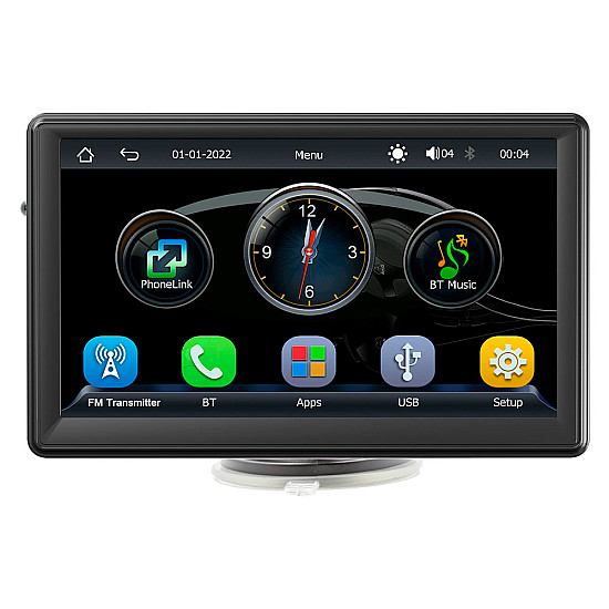 Преносим CarPlay / Android Auto дисплей  X500L, 7" | Принадлежности
