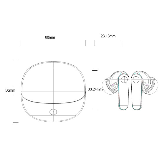 Bluetooth слушалки Kisonli F2 | Слушалки