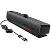 Тонколона Саундбар Onikuma L16, 2x5W, Bluetooth, USB, RGB | Безжични колони