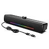 Тонколона Саундбар Onikuma L16, 2x5W, Bluetooth, USB, RGB | Безжични колони