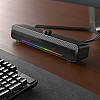 Тонколона Саундбар Onikuma L16, 2x5W, Bluetooth, USB, RGB | Безжични колони