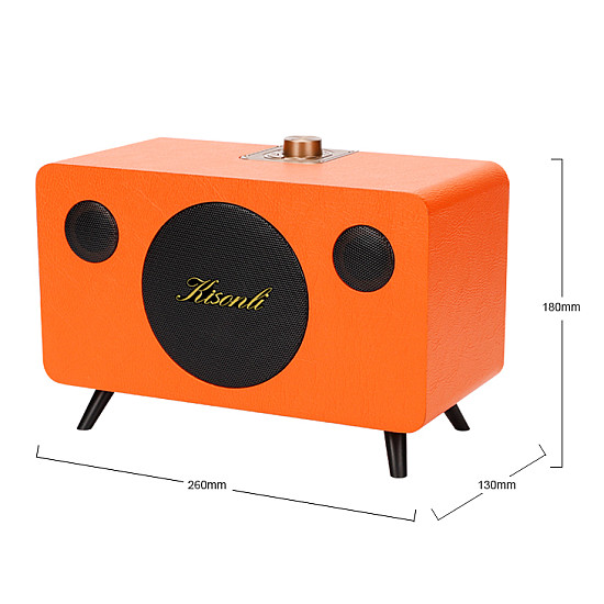 Тонколона Kisonli G103, Bluetooth, USB, SD, AUX, Различни цветове - 22302 | Безжични колони