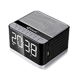 Тонколона Kisonli G8, Bluetooth, Часовник, USB, SD, FM, AUX, RGB