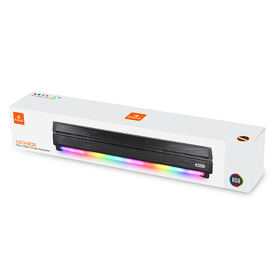 Тонколона Kisonli LED-802, Bluetooth, USB, SD, RGB, AUX, FM | Безжични колони