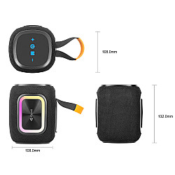 Тонколона Kisonli Q25, Bluetooth, USB, SD, FM, RGB