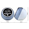 Тонколона Kisonli Q6C, Bluetooth, SD, FM, RGB | Безжични колони