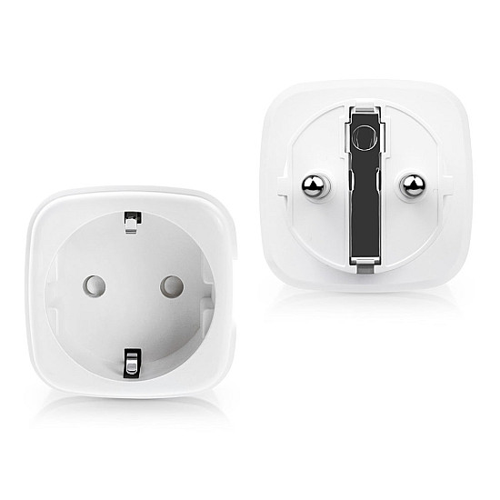 Смарт контакт PST-ZEU-003, Мониторинг, 220V, 16A, Wi-Fi, Tuya Smart, Бял - 91017 Смарт контакт PST-ZEU-003, Мониторинг, 220V, 16A, Wi-Fi, Tuya Smart, Бял - 91017 | Смарт устройства