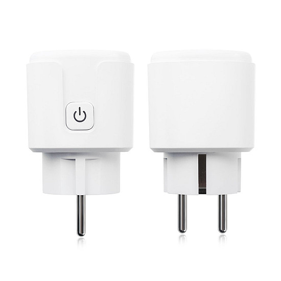 Смарт контакт PST-ZEU-003, Мониторинг, 220V, 16A, Wi-Fi, Tuya Smart, Бял - 91017 Смарт контакт PST-ZEU-003, Мониторинг, 220V, 16A, Wi-Fi, Tuya Smart, Бял - 91017 | Смарт устройства