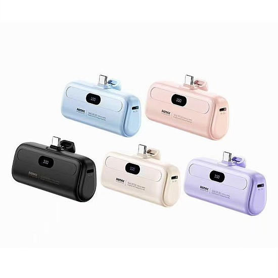 Преносима батерия Remax RPP-632, 5000mAh, 10W, Type-C, Различни цветове - 87095 | Аксесоари за телефон