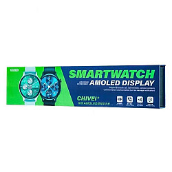 Смарт часовник Remax WATCH10, Сребрист,AMOLED дисплей, IP68 защита и спортни функции