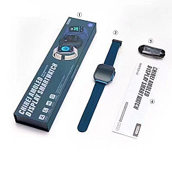 Смарт часовник Remax WATCH13, Син,AMOLED дисплей, Bluetooth разговори и здравни функции Смарт часовник Remax WATCH13, Син,AMOLED дисплей, Bluetooth разговори и здравни функции