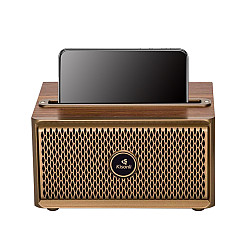 Тонколона Kisonli G1, Bluetooth, USB, SD, AUX, FM, Кафяв - 22309