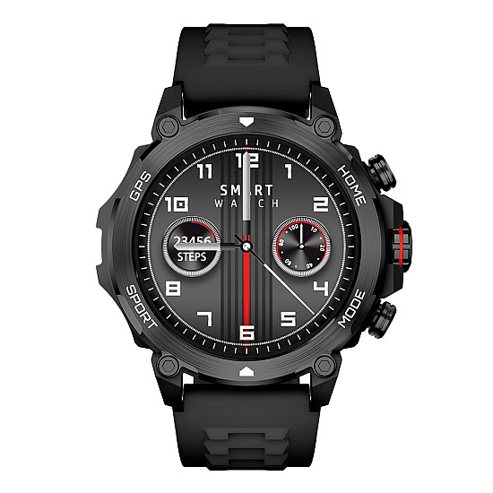 Смарт часовник Aurafit G6, Amoled, Черен - 73122 | Смарт часовници и гривни