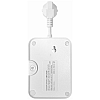 Удължител No brand, 2 гнезда, 250V, 10A, 2 x USB F, 2 x USB-C, С ключ, Бял - 17963 | Смарт устройства