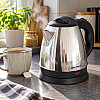 Електрическа кана Esperanza EKK116S Spring, 1350W, 1 л., Сребрист, неръж. стомана Електрическа кана Esperanza EKK116S Spring, 1350W, 1 л., Сребрист, неръж. стомана | Уреди за Готвене