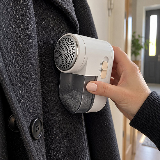 Пилинг за дрехи Esperanza ECS010, Безжичен, USB-C, Работа до 1ч, 2 скорости | Уреди за почистване