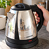 Електрическа кана Esperanza EKK116S Spring, 1350W, 1 л., Сребрист, неръж. стомана Електрическа кана Esperanza EKK116S Spring, 1350W, 1 л., Сребрист, неръж. стомана | Уреди за Готвене