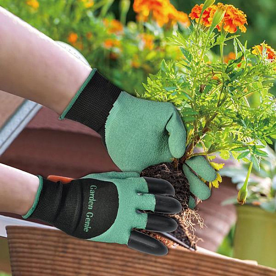 Градински ръкавици с нокти за копаене Garden Genie Gloves Градински ръкавици с нокти за копаене Garden Genie Gloves | Декорации и Аксесоари