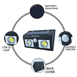 LED Соларен Прожектор със Сензор за Движение EV38319 LED Соларен Прожектор със Сензор за Движение EV38319