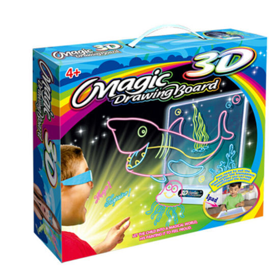 Комплект за Рисуване - 3D Magic Drawing Board: Невероятна Творческа Възможност в Твоите Ръце | Детски Играчки