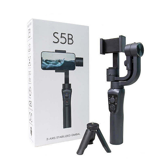 Стабилизатор  3-Axis Gimbal Stabilizer за смартфони S5B | Аксесоари