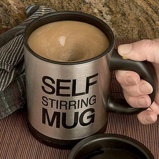 Чаша за автоматично разбъркване - Self Stirring Mug | Домашни потреби и Органайзери