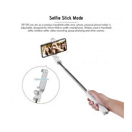 Selfie Stick - Безжичен стик за селфи с мини статив и Bluetooth дистанционно управление | Аксесоари