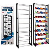 Подвижен метален  стелаж за до 30 чифта обувки AMAZING SHOES RACK | Домашни потреби и Органайзери