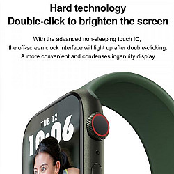 Смарт Часовник i7, Водоустойчив IP68, Кръвно, Пулс, Крачкомер, Фитнес Тракер